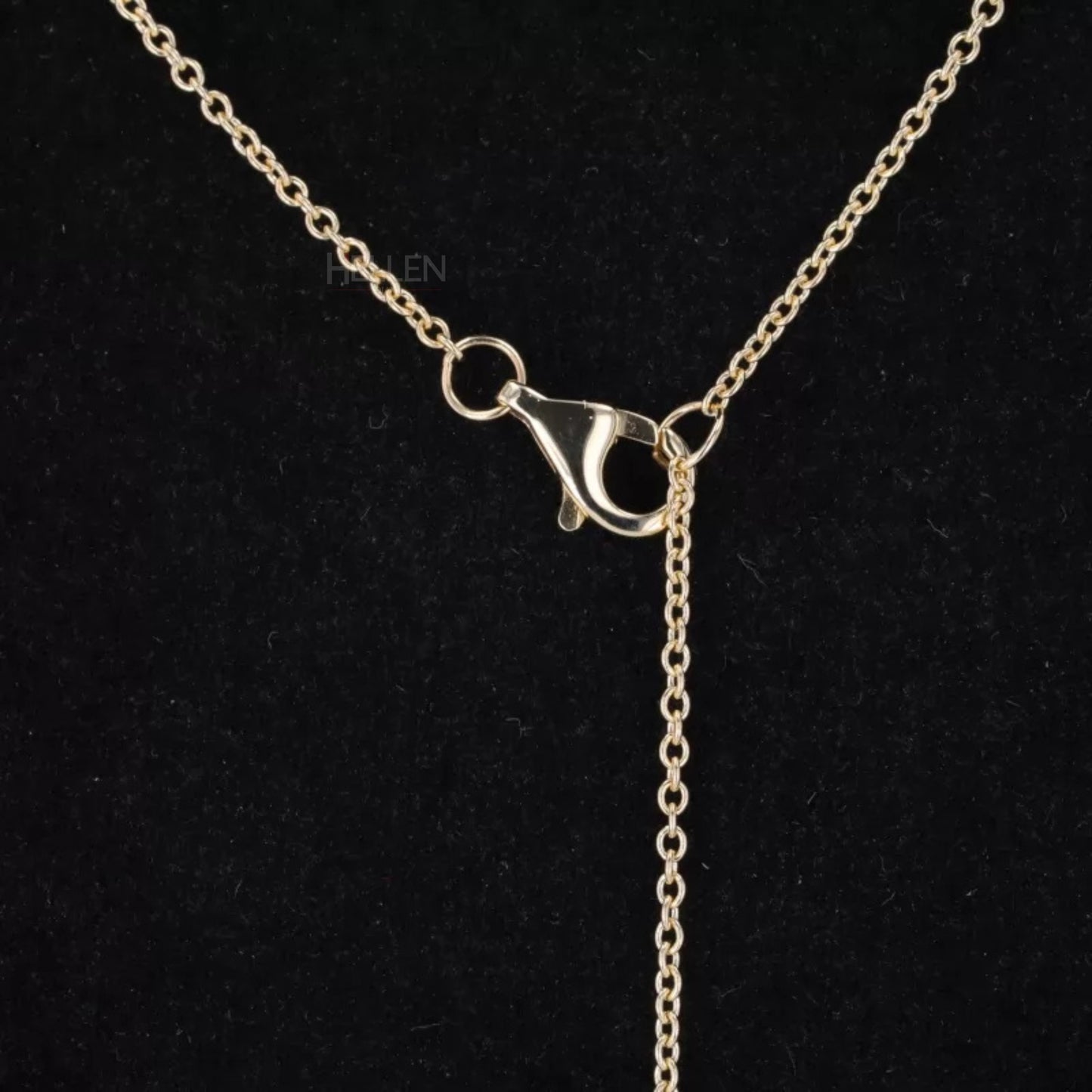 Oval Gemstone or Moissanite Halo Solitaire Necklace of Your Choice