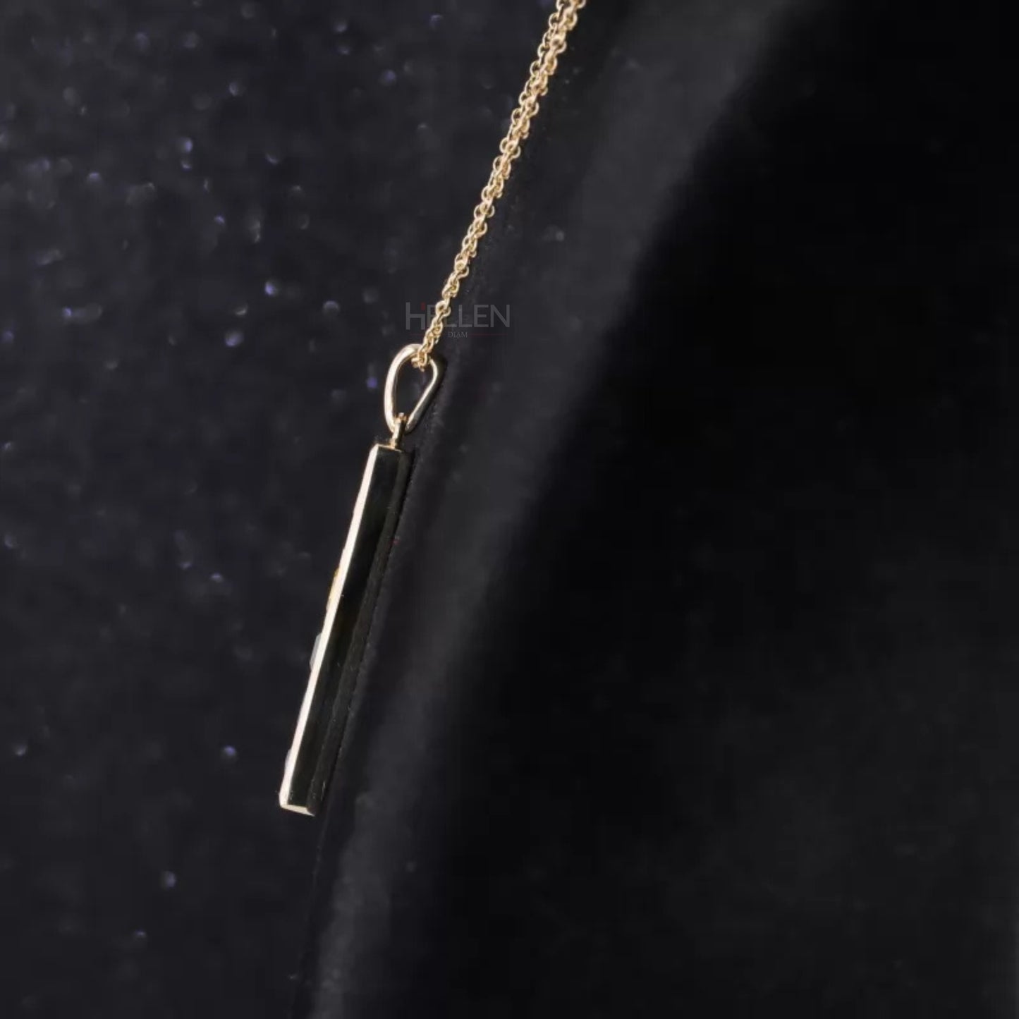 Single Line Rainbow style Princess Cut Mixed Gemstone Necklace