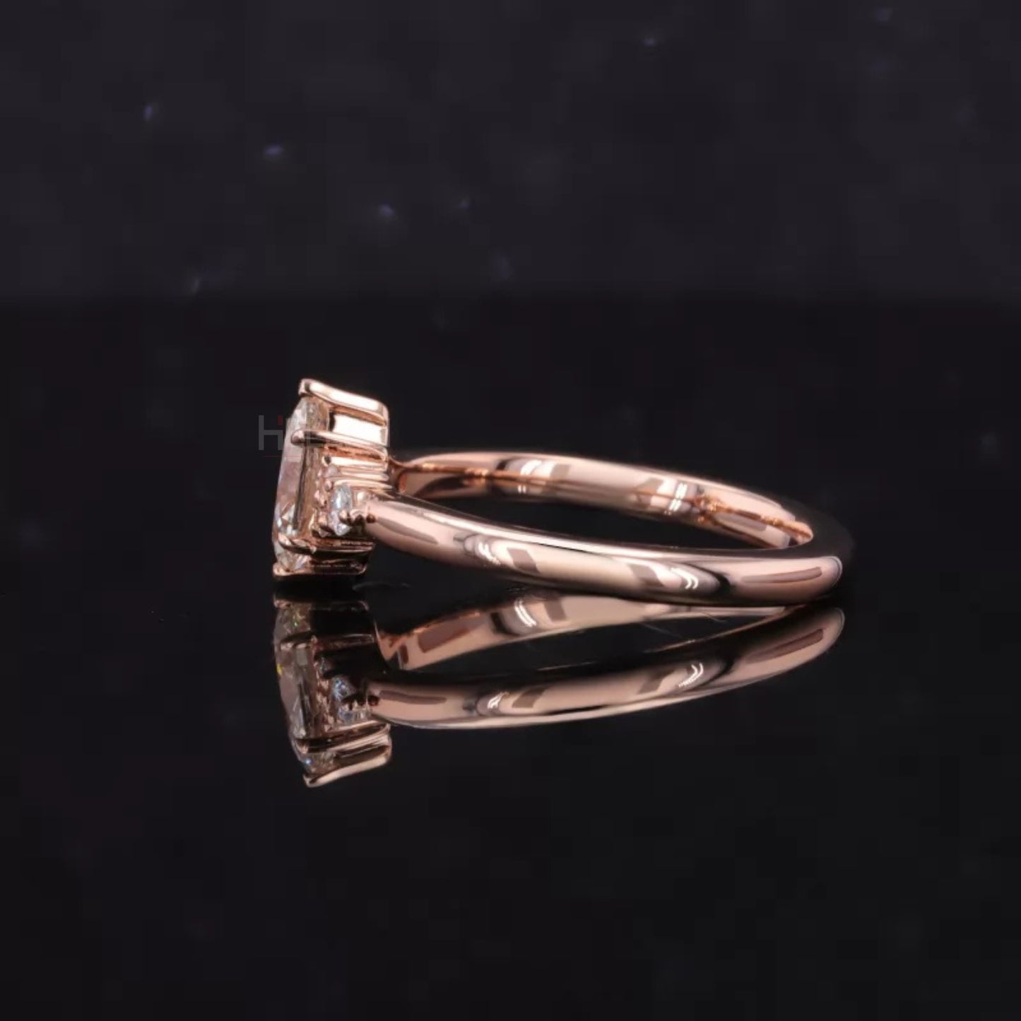 7 Stone Marquise and Round Beautiful Everyday Ring for Her