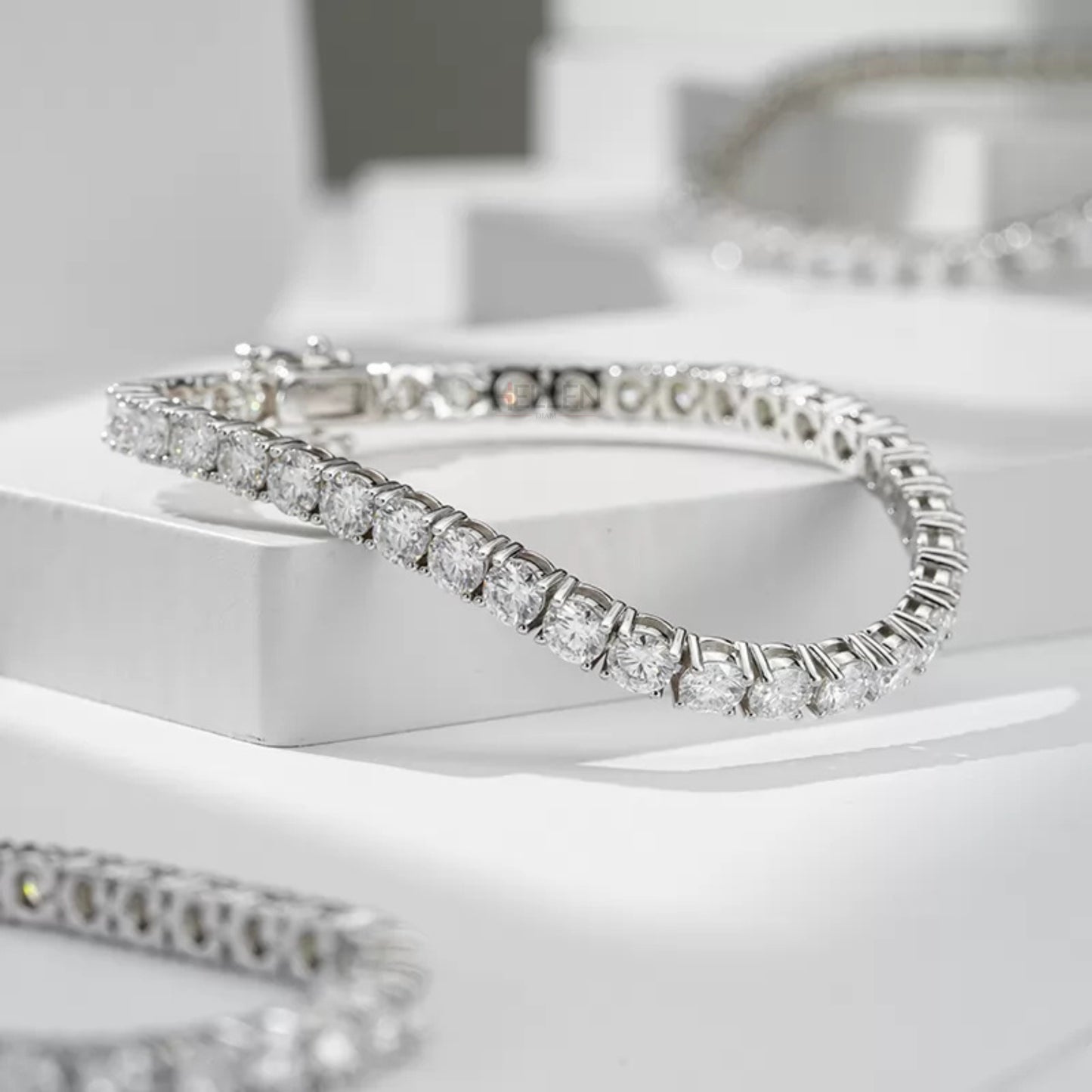Everyday Must Have Round Moissanite Tennis Bracelet
