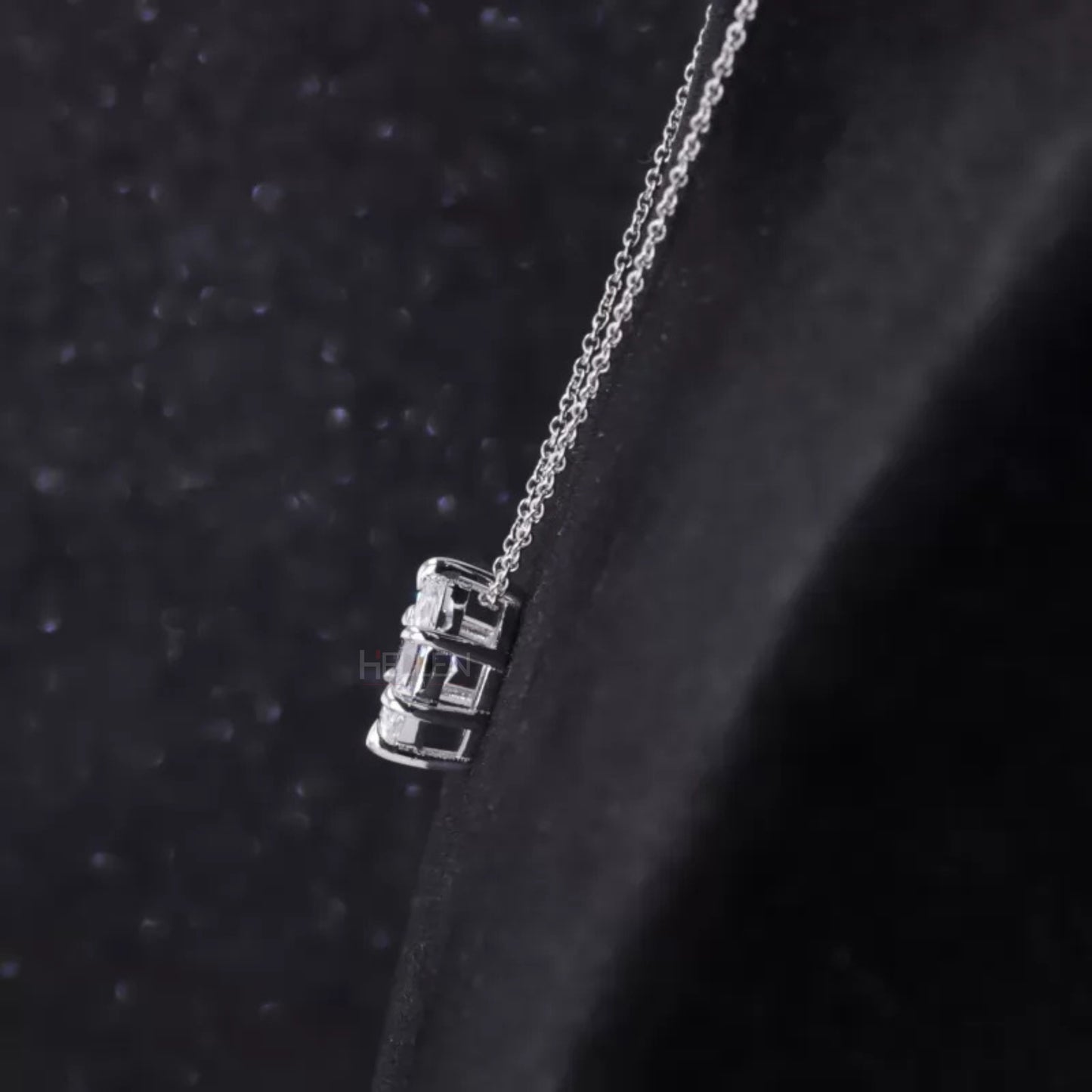 Elegant Marquis Cut Moissanite Solitaire Necklace For Everyday