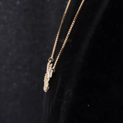 Infinity & Heart Minimalist Moissanite Necklace For Everyday