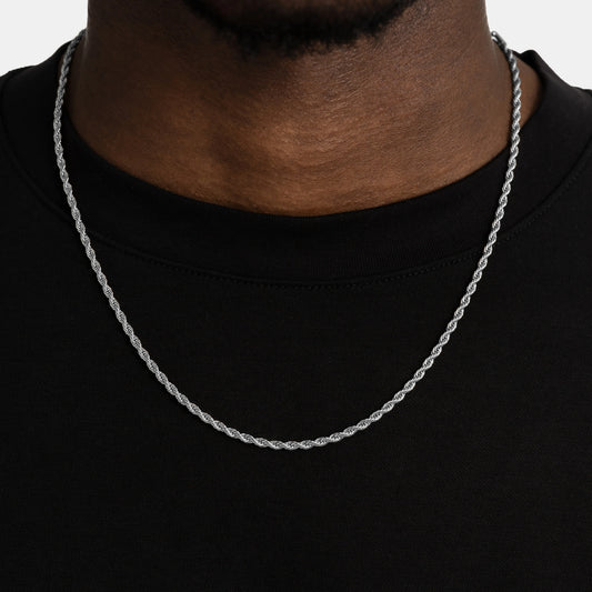 3 MM ROPE CHAIN 18 INCH