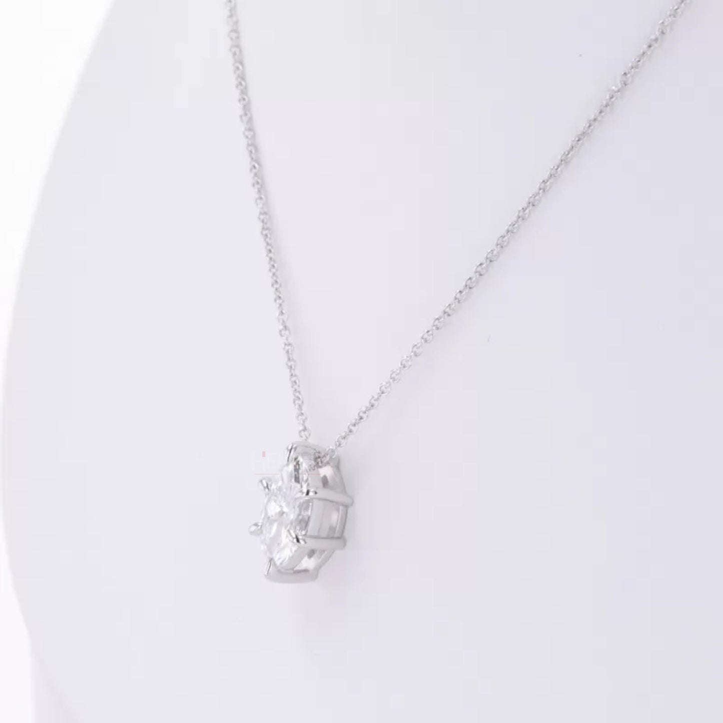Elegant Marquis Cut Moissanite Solitaire Necklace For Everyday