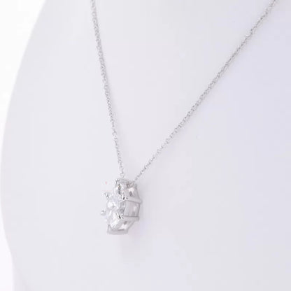 Elegant Marquis Cut Moissanite Solitaire Necklace For Everyday