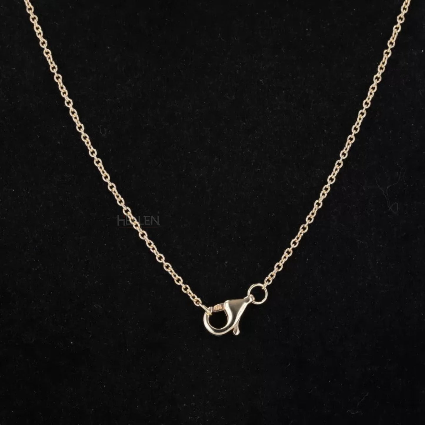 Floral Style Solitaire Round Cut Halo Moissanite Necklace