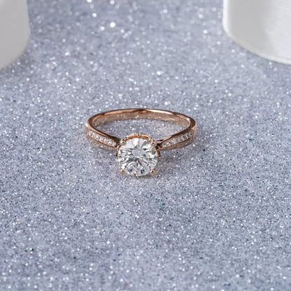 Signature Solitaire Split shank Engagement Ring