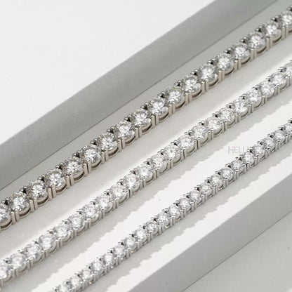 Everyday Must Have Round Moissanite Tennis Bracelet