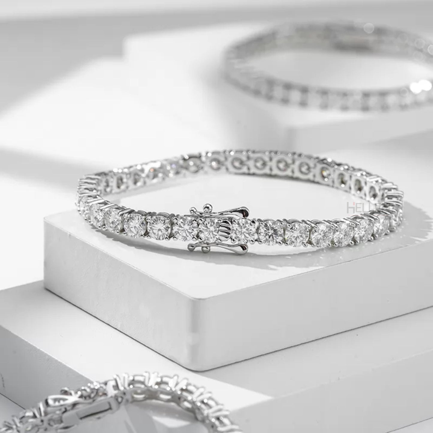 Everyday Must Have Round Moissanite Tennis Bracelet