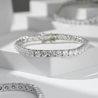 Everyday Must Have Round Moissanite Tennis Bracelet