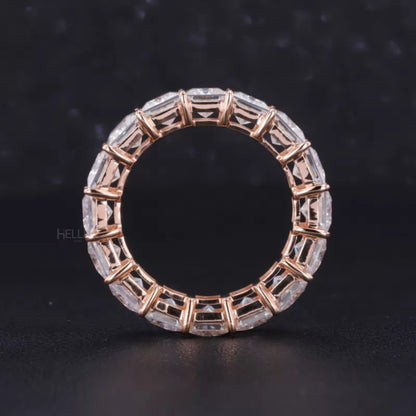 Princess Cut Full Eternity Band with Strong Common Prongs