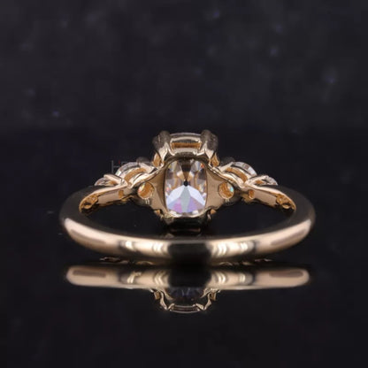5 Stone Cushion and Round Beautiful Everyday Ring for Her
