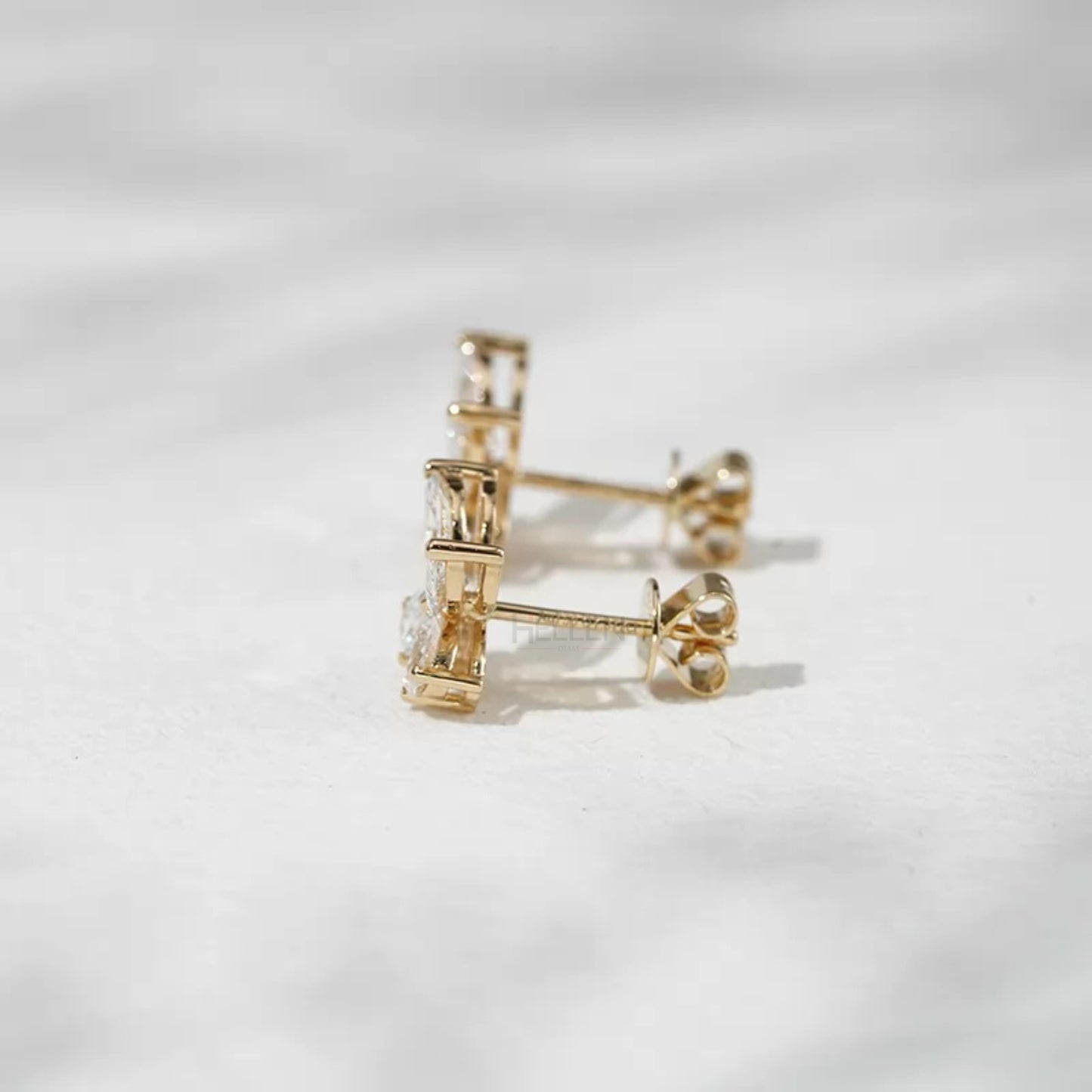 Marquise Cut Butterfly look everyday Studs