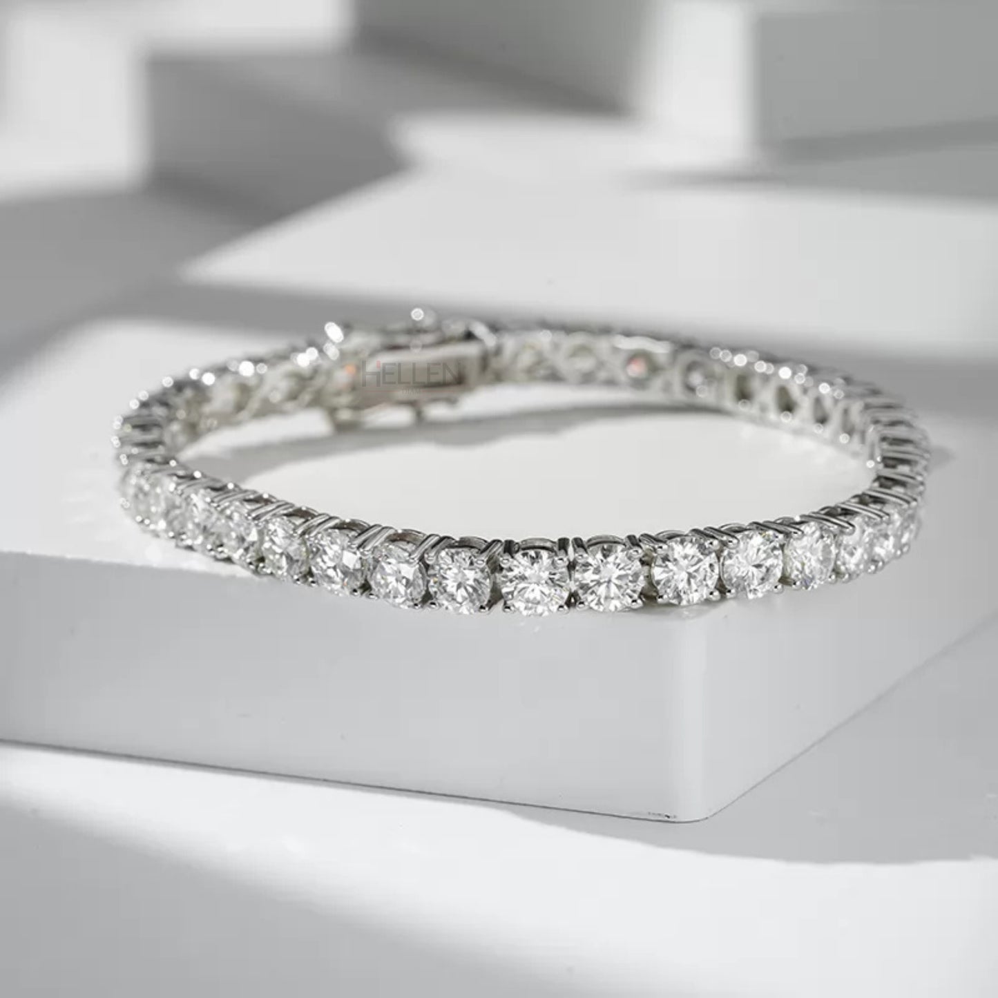 Everyday Must Have Round Moissanite Tennis Bracelet
