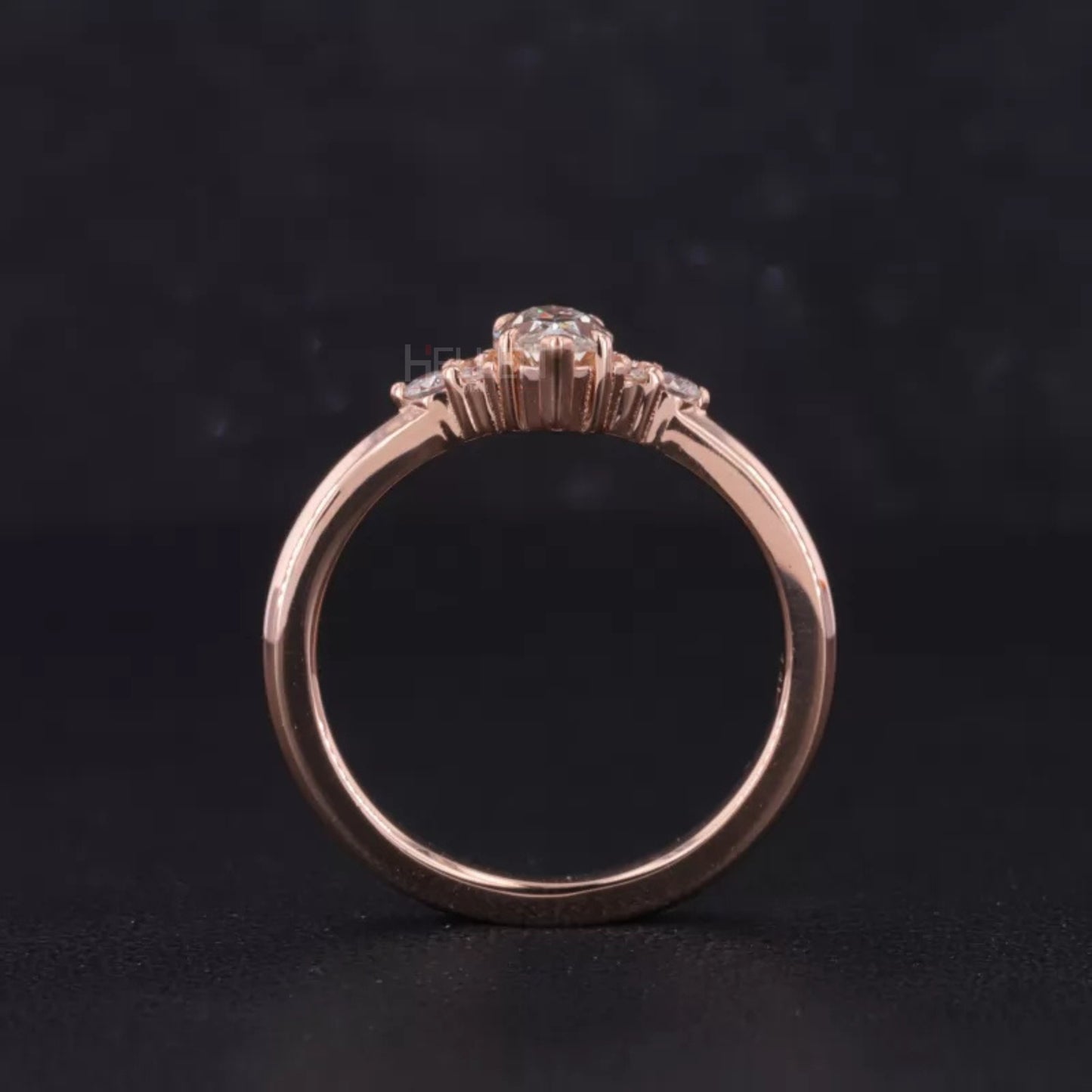 7 Stone Marquise and Round Beautiful Everyday Ring for Her