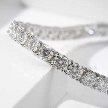 Everyday Must Have Round Moissanite Tennis Bracelet