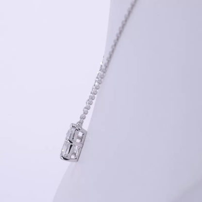 Drop Pear Cut Moissanite Vintage Designer Necklace