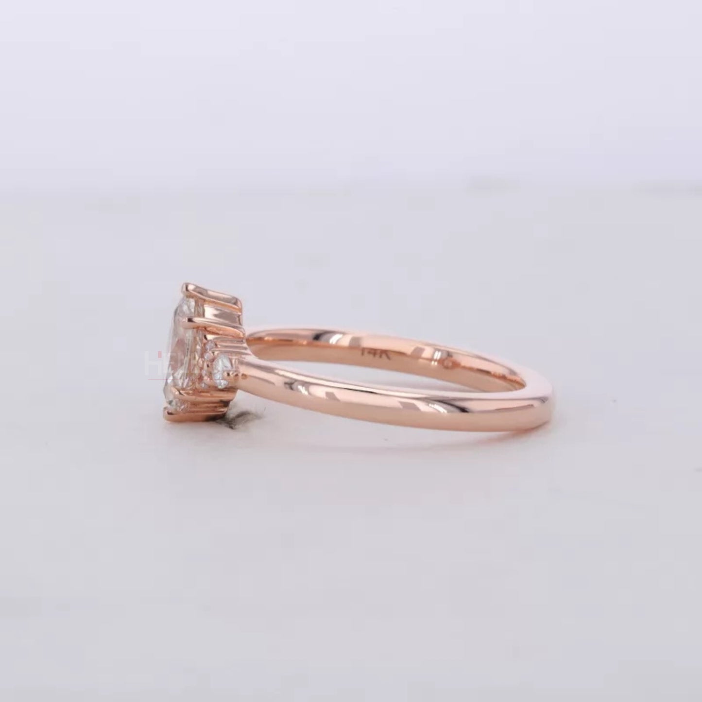 7 Stone Marquise and Round Beautiful Everyday Ring for Her