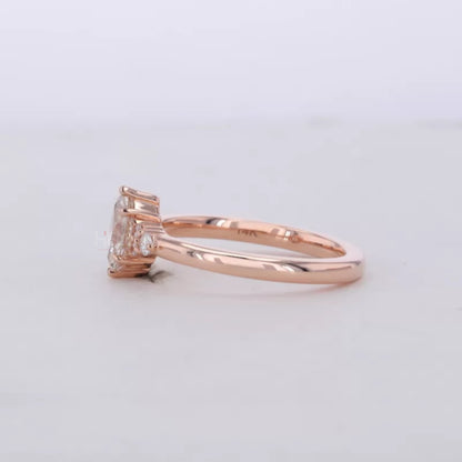 7 Stone Marquise and Round Beautiful Everyday Ring for Her