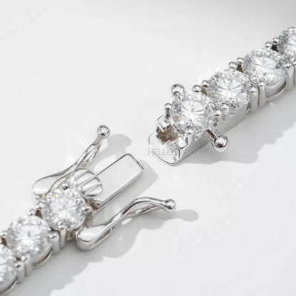 Everyday Must Have Round Moissanite Tennis Bracelet