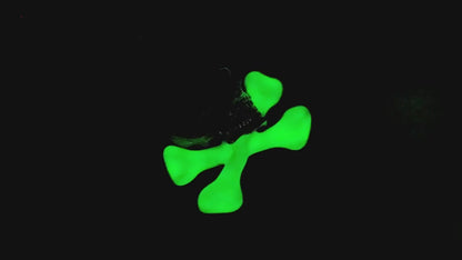 Skull And Cross Bone Glow In Dark Iced Out Pendant